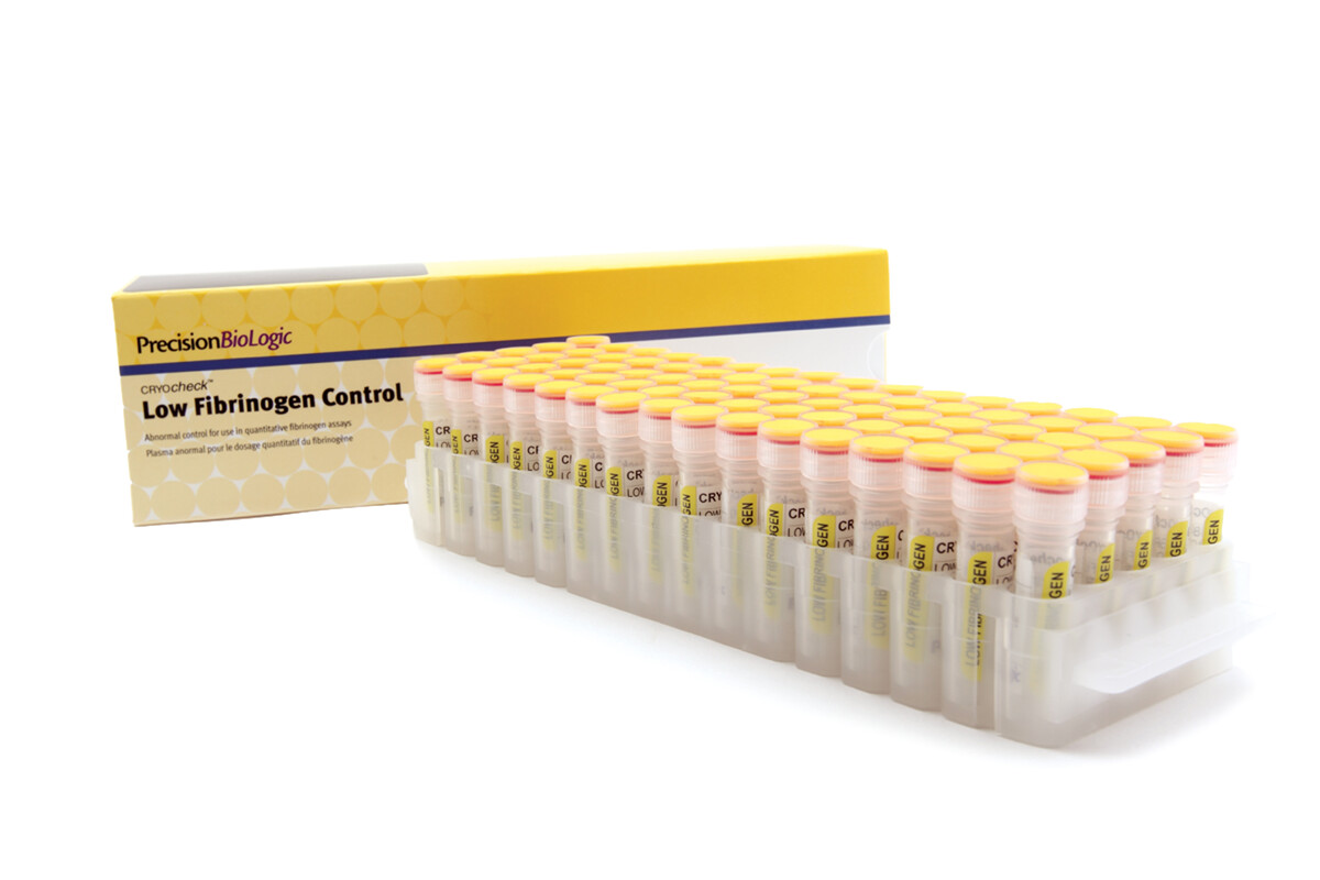 CRYOcheck Low Fibrinogen Control, frozen | Controls Standards ...