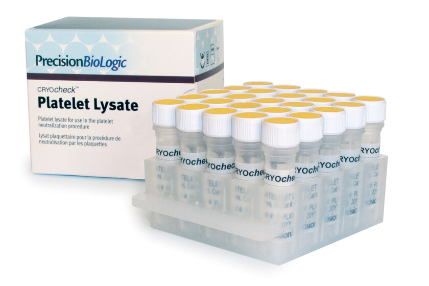 CRYOcheck™ Thrombozytenlysat (Plättchenlysat), tiefgefroren