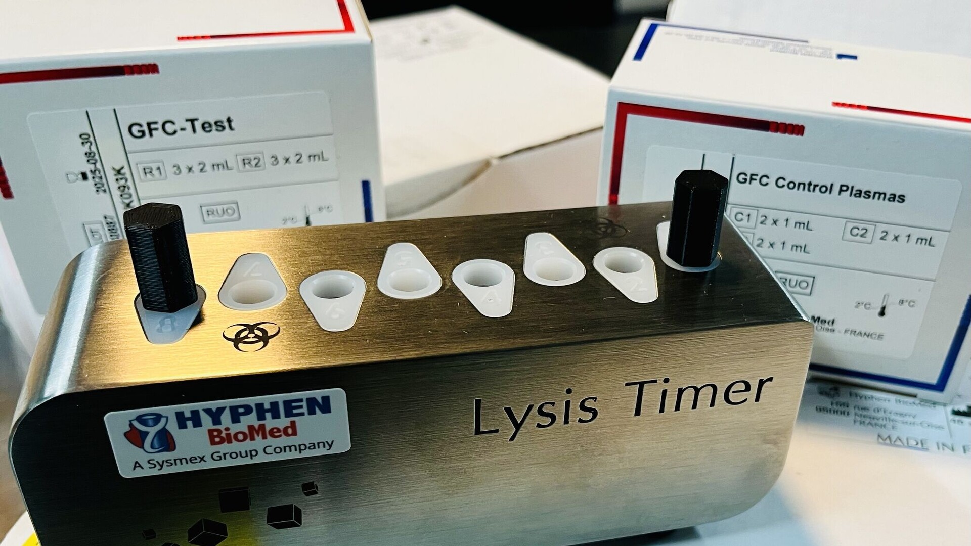 Test system for the determination of Global Fibrinolytic Capacity (GFC)