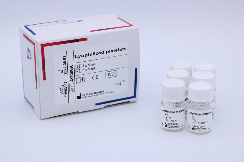 Lyophilisierte Thrombozyten