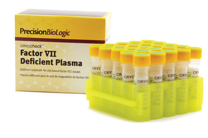 CRYOcheck Factor VII Deficient Plasma, frozen