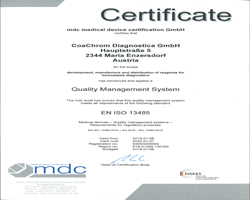 MDC Certificate
